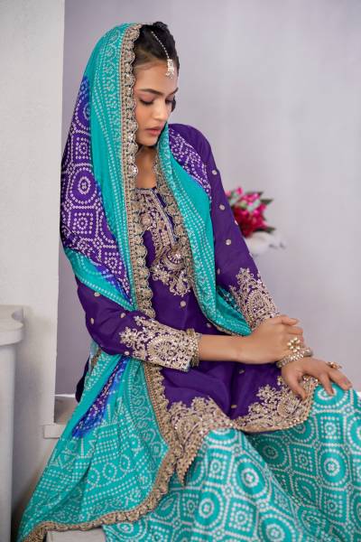 SUROOR BY GULZAR DESIGNER CHONON SALWAR SUIT WHOLESALER IN INDIA